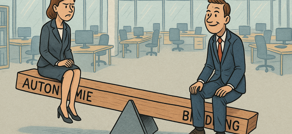 Mitarbeiterbindung und Autonomie